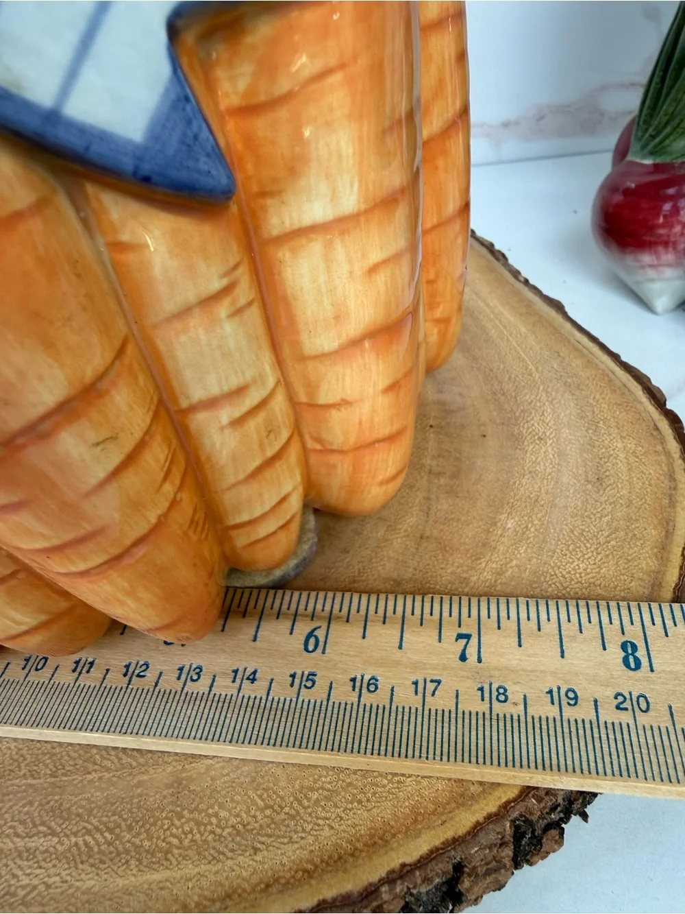 Vintage Fitz and Floyd Vegetable Bowquet Ceramic Kitchen Canister Set Majolica